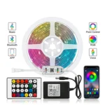 Cinta Neón Led Flex IC LED Smart 12V APP. Bluetooth RGB 5mts
