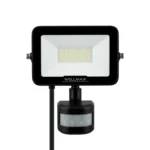 Proyector de Area LED Con Sensor PIR (Samsung Chip) 20W IP66 5000Lm WELLMAX SEC