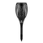 Luz Estaca Solar Antorcha Para Exteriores Estaca Jardin 58cm - Imagen 2