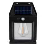 Farol Solar De Pared Sensor Movimiento Luz Fria Exterior JD1579A