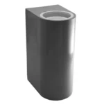 Aplique Exterior GU10 X 2 Color Aluminio Megabright IP44 (No Incluye Ampolletas)