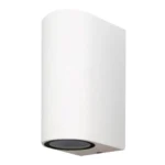 Aplique Exterior GU10 X 2 Color Blanco Megabright IP44 (No Incluye Ampolletas)