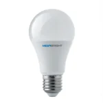Ampolleta bright LED 9.5W E27 luz cálida A60 3000K Megabright