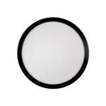 Panel Led Sobrepuesto Circular Frío 18W Borde Negro 6000k Macroled - Imagen 2