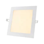 Panel Led Embutido Cuadrado Cálido 3500K 18W