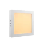Panel Led Sobrepuesto Cuadrado Cálido 3500K 6W Generico