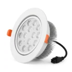 Foco Led Embutido Dirigible Frío 6500k 12W Blanco - Imagen 2
