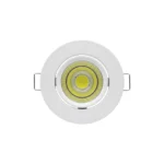 Foco Spot Led 3w Embutido Redondo Luz FRIA 6000k Dirigible