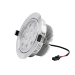 Foco Led Embutido Dirigible Cálido 3500k 12W Aluminio - Imagen 2