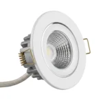 Foco Spot Led Embutido Fijo 5w Frío, Cálido, Nuetro - Imagen 2