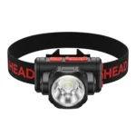 Luz De Cabeza Y Casco 2 Led 350 Lúmenes