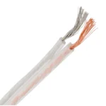 Cable Parlante 2 X 0.5 Mm. Transparente Rollo de 100 Mts (Valor por Metro Lineal)