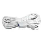Cable Alargador Eléctrica 15M 10A 1500W Blanco