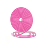 Cinta Neón Led Rosado Flexible - Rollo 5Mt - 12V.