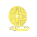 Cinta Neón Led Amarillo Flexible - Rollo 5Mt - 12V.