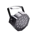 Foco 18x 1 Led Uv Negro Luz Dmx Fiesta Fluor