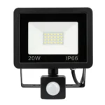 Proyector Led Slim con Sensor de Movimiento 20W 6500K IP66