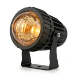 Foco Bim Led Lupa COB CALIDO, Uso Exteriores 5W 220V Iluminación de Paisaje IP65