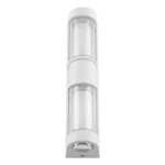 Aplique Exterior Led 2x5w Rectangular Color BLANCO 3000k Calido - Imagen 2