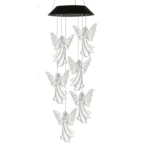 Decorativo Solar Angel Viento Luz Casa Jardín