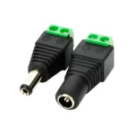 Conector De Poder Dc 12v Macho Y Hembra Cctv Jack