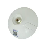 Portalámparas Plafón Oval E27 BEKAM Color Blanco Libre de Halogeno SEC