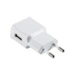 Adaptador Enchufe Usb Universal 2.4A Blanco