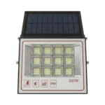 Foco Solar Pared 200W+Panel Solar IP68 3 Tonos de Luz - Imagen 2