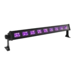 Luz Led Uv Negra Para Fiestas Fluor Ultravioleta Barra 9x3w - Imagen 2