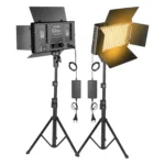 Luz Panel Led Dimeable Para Studio Fotografico Led-600 Incluye Tripode - Imagen 2
