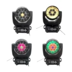 Robot Led Wash 19 BeamX15W RGBW 4 en 1 Para DMX512 - Imagen 2