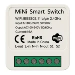 Rele Modulo Mini Interruptor Simple Wifi Con Neutro APP Tuya o Smart Life