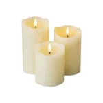 Set De 3 Velas Led Con Control Remoto / Electronicaroca