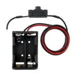 Caja x2 Porta Batería con interruptor, Para Pila12V, 23A