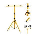 Soporte Base Atril Trípode Para Focos Led 220v Emergencia y Obras Max. 1.6 mts