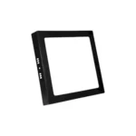 Panel Sobrepuesto Negro Pro Cuadrado 12w Frio 6500k Konnergie 2 Años Garantía