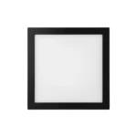 Panel Sobrepuesto Cuadrado18w Frio 6500k Borde Negro Konnergie