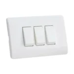 Interruptor Embutido Triple Aris 9/32 - 250v 10a -Blanco P/Blc - Imagen 2