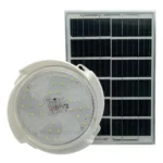 Plafón Led Solar 100W con Panel Independiente para Uso Interior - Imagen 2