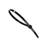 Amarracables Plástico Collarin 150X3.6mm Color Negro Mec
