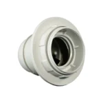Portalámpara C/Anillo E-27 Poliéster Color Blanco Claro