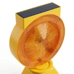 Reflector Solar Led Vial Luz Seguridad Para Cono Carretera Camino - Imagen 4