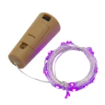 Led Lagrimas De Arroz 2mt MORADO C/Corcho